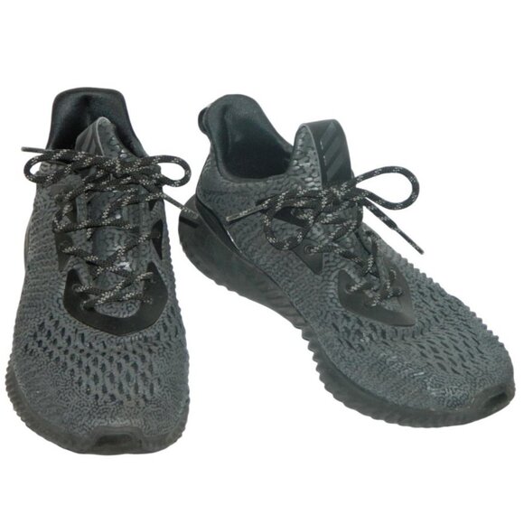 Adidas Grey Alpha Bounce Running Shoes - Picture 1 of 7